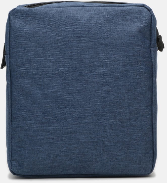 Синяя текстильная мужская сумка вертикального типа через плечо Remoid (15717)