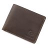 Стильний чоловічий гаманець з вінтажної шкіри без застібки Grande Pelle (13231) - 1