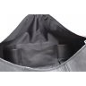 Дорожня сумка-барильце з натуральної шкіри чорного кольору TARWA (19949) - 9