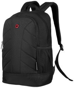 Універсальний рюкзак на кожен день із відділенням для ноутбука до 16" Wenger Quadma чорного кольору 103482
