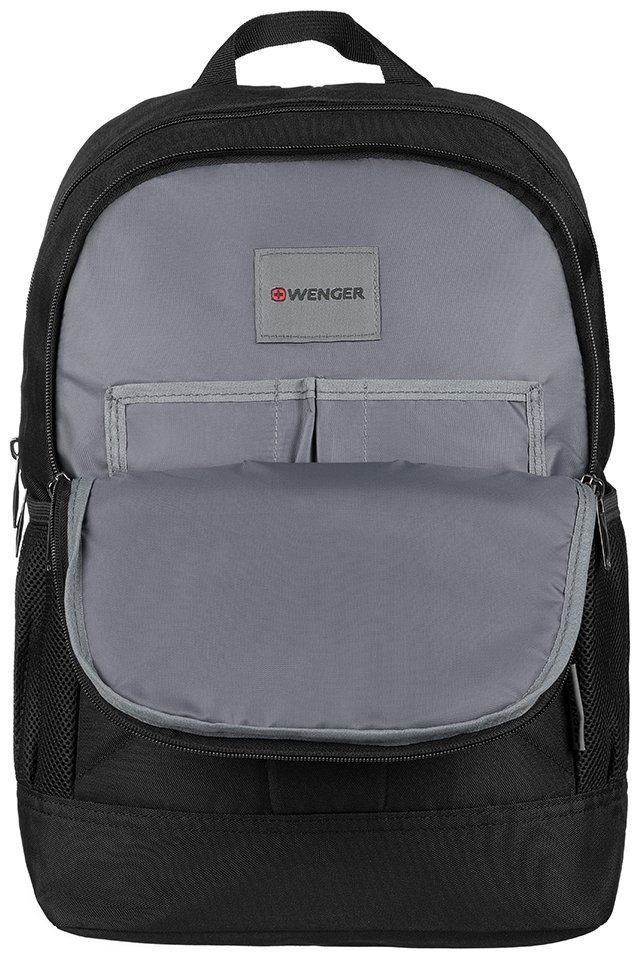 Универсальный рюкзак на каждый день с отделением для ноутбука до 16" Wenger Quadma черного цвета 103482 modnotak фото №9