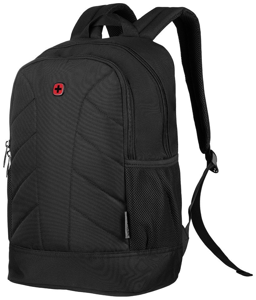 Универсальный рюкзак на каждый день с отделением для ноутбука до 16" Wenger Quadma черного цвета 103482 modnotak фото №11