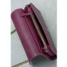 Класична сумка з натуральної шкіри в бордовому кольорі BlankNote Еліс (12636) - 8