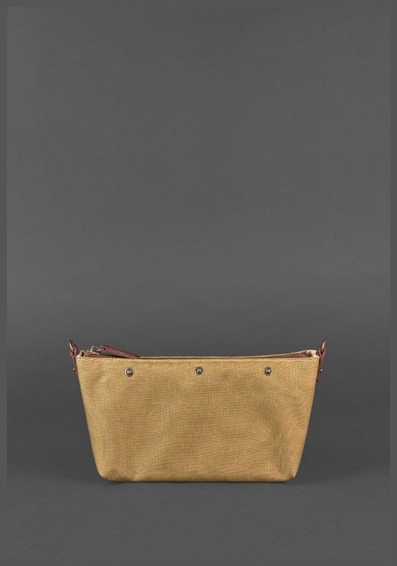 Бордовая сумка из натуральной плетеной кожи BlankNote Пазл S (12756)