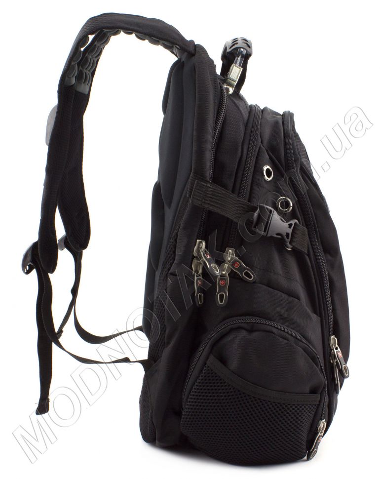 Фирменный однотонный рюкзак на каждый день SWISSGEAR (8002-1)