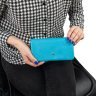 Якісний жіночий гаманець із натуральної зернистої шкіри з RFID-захистом Ashwood J56 94182 блакитного кольору фото №11 Якісний жіночий гаманець із натуральної зернистої шкіри з RFID-захистом Ashwood J56 94182 блакитного кольору modnotak фото - 11