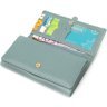 Великий жіночий гаманець із натуральної шкіри фісташкового кольору Tony Bellucci (2422065) - 3