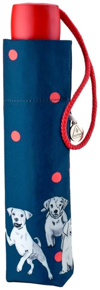 Зонт женский Fulton L354-041185 Minilite-2 Milis Friends (Синий в горошек с принтом щенят, механика) 94282 фото №8 Зонт женский Fulton L354-041185 Minilite-2 Milis Friends (Синий в горошек с принтом щенят, механика) 94282 modnotak фото №8