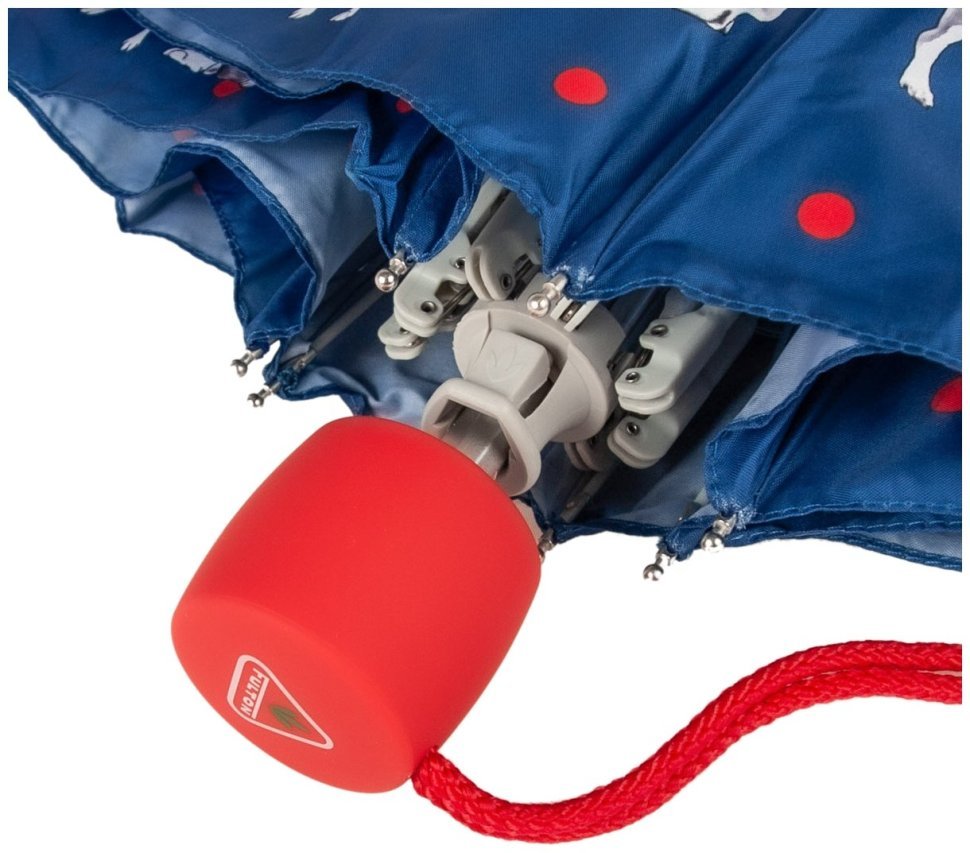 Зонт женский Fulton L354-041185 Minilite-2 Milis Friends (Синий в горошек с принтом щенят, механика) 94282 фото №9 Зонт женский Fulton L354-041185 Minilite-2 Milis Friends (Синий в горошек с принтом щенят, механика) 94282 modnotak фото №9