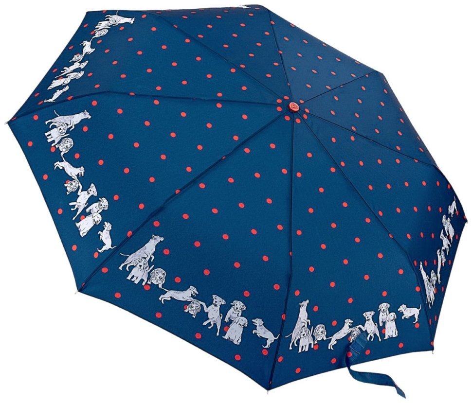 Зонт женский Fulton L354-041185 Minilite-2 Milis Friends (Синий в горошек с принтом щенят, механика) 94282 фото №13 Зонт женский Fulton L354-041185 Minilite-2 Milis Friends (Синий в горошек с принтом щенят, механика) 94282 modnotak фото №13