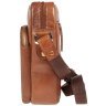 Мужская сумка планшет из гладкой кожи через плече Ashwood T79 коричневого цвета 94382 фото №5 Мужская сумка планшет из гладкой кожи через плече Ashwood T79 коричневого цвета 94382 modnotak фото - 5