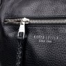 Шкіряна жіноча сумка на блискавці з однією лямкою KARYA (2420868) - 4