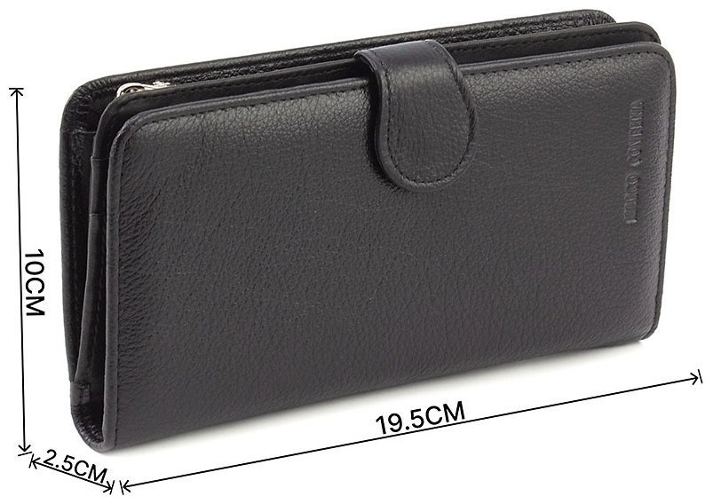 Шкіряний купюрник з відділенням на блискавці Marco Coverna (17867) modnotak фото №3