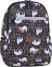 Різнокольоровий рюкзак для дівчаток із текстилю Bagland (55382)