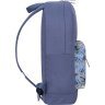 Текстильный рюкзак серого цвета с цветочным принтом Bagland (55582) - 2