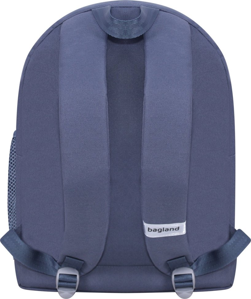 Текстильный рюкзак серого цвета с цветочным принтом Bagland (55582)