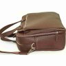 Кожаная сумка для ноутбука коричневого цвета VATTO (12123) - 7