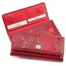 Червоний лаковий гаманець з магнітною фіксацією KARYA (16195) - 8