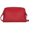 Невелика жіноча шкіряна сумка-кроссбоді червоного кольору Issa Hara Марго (21142) - 1