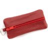 Велика шкіряна ключниця з двома відділеннями червоного кольору Leather Collection 97782 modnotak фото - 1
