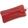 Велика шкіряна ключниця з двома відділеннями червоного кольору Leather Collection 97782 modnotak фото - 4