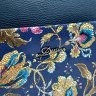Різнобарвна сумка з натуральної шкіри з квітами Desisan (3015-415) - 5