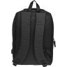 Чоловічий рюкзак чорного кольору з поліестеру з сумкою в комплекті Remoid (22147) - 3