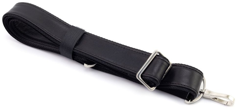 Кожаная сумка для документов и ноутбука до 16" H.T Premium Leather 108582​ черная modnotak фото №12