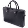 Кожаная сумка для документов и ноутбука до 16" H.T Premium Leather 108582​ черная modnotak фото - 2