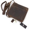 Светло-коричневая мужская сумка через плечо из винтажной кожи Visconti Watson 69282 - 5