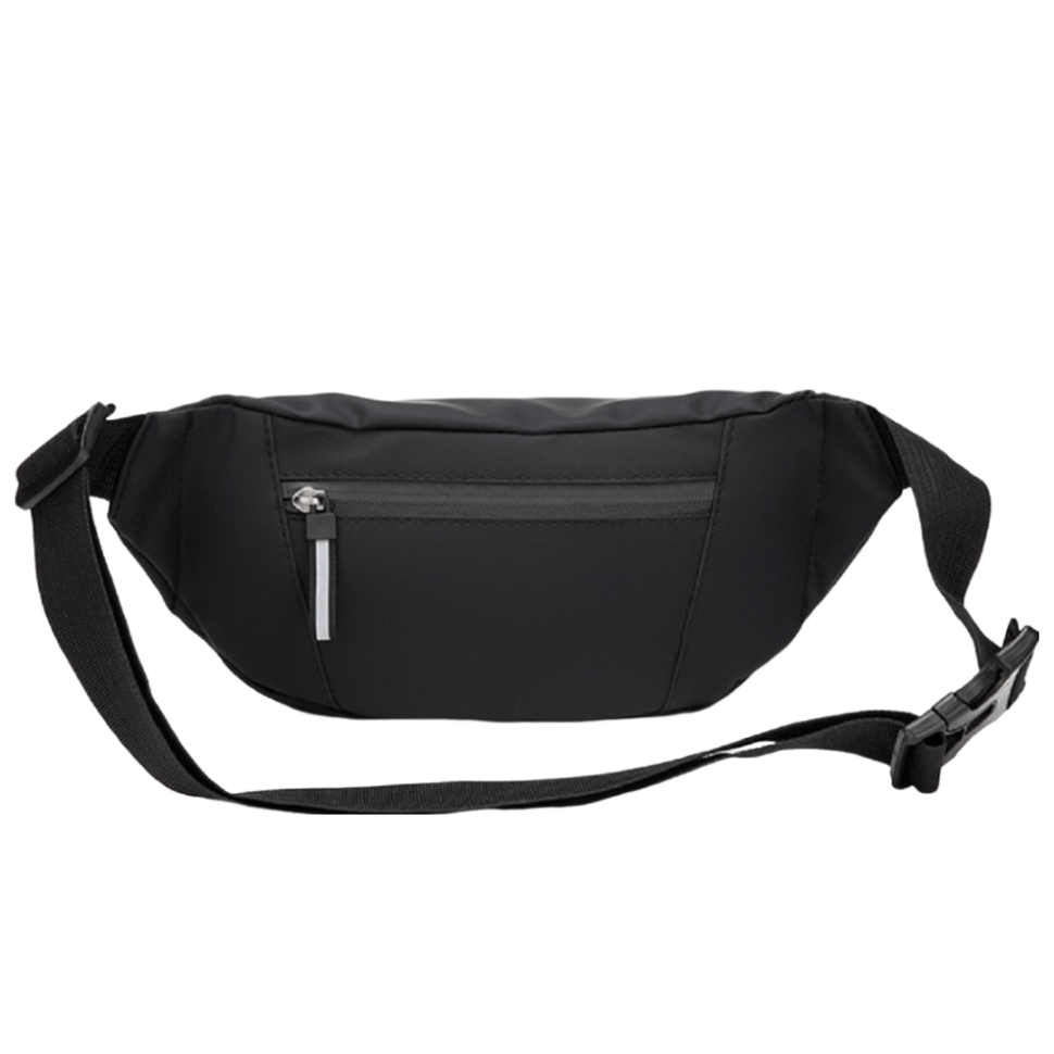 Качественная мужская сумка бананка из прочного текстиля Confident 90783 Черная фото №6 Качественная мужская сумка бананка из прочного текстиля Confident 90783 Черная modnotak фото №6