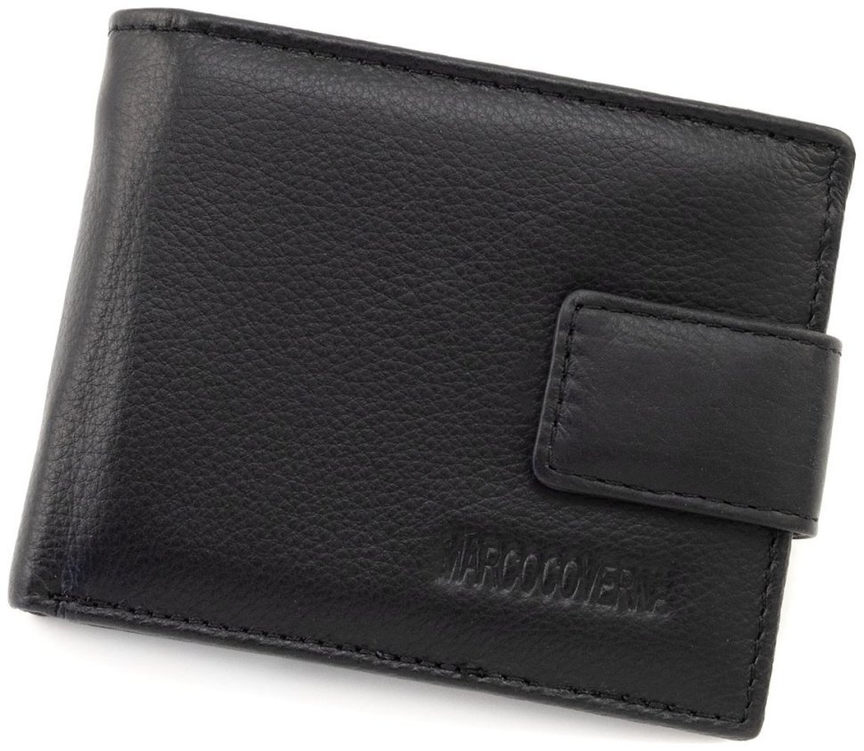 Классическое портмоне мужское из натуральной кожи с магнитной застежкой Marco Coverna 90883 фото №1 Классическое портмоне мужское из натуральной кожи с магнитной застежкой Marco Coverna 90883 modnotak фото №1