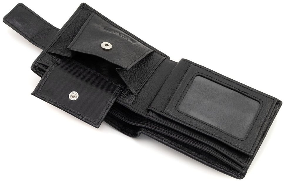 Классическое портмоне мужское из натуральной кожи с магнитной застежкой Marco Coverna 90883 фото №5 Классическое портмоне мужское из натуральной кожи с магнитной застежкой Marco Coverna 90883 modnotak фото №5