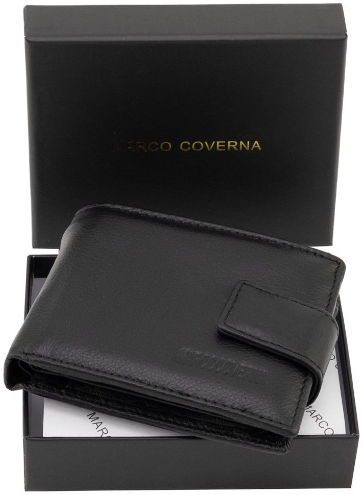 Классическое портмоне мужское из натуральной кожи с магнитной застежкой Marco Coverna 90883 фото №8 Классическое портмоне мужское из натуральной кожи с магнитной застежкой Marco Coverna 90883 modnotak фото №8