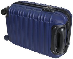 Пластикова валіза для ручної поклажі Nevada 18″ Vip Collection синя
