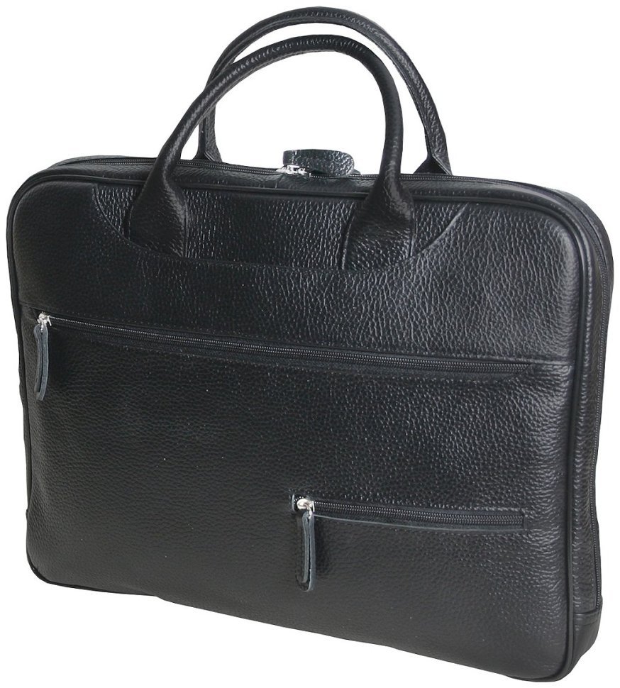 Сумка для ноутбука 15.6″ черного цвета из натуральной кожи флотар Vip Collection 102483 фото №2 Сумка для ноутбука 15.6″ черного цвета из натуральной кожи флотар Vip Collection 102483 modnotak фото №2
