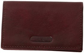 Шкіряна візитниця Newport коричневого кольору Vip Collection 102583