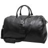 Дорожная сумка саквояж  из натуральной кожи флотар Vip Collection 102683 (черный цвет) modnotak фото - 1