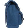 Женский текстильный рюкзак синего цвета с клапаном Bagland (53083) - 2