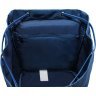 Женский текстильный рюкзак синего цвета с клапаном Bagland (53083) - 5