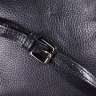 Маленькая женская сумка через плечо из натуральной кожи черного цвета Vintage (2422133) - 9