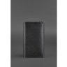Удобный клатч-органайзер черного цвета из гладкой кожи BlankNote (12935) - 6