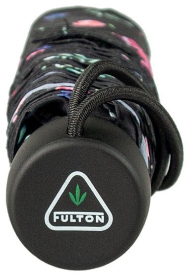 Женский складной зонт Fulton Superslim-2 L553 Bursting Buds (механика, черный с цветочным принтом) 94083 фото №11 Женский складной зонт Fulton Superslim-2 L553 Bursting Buds (механика, черный с цветочным принтом) 94083 modnotak фото №11