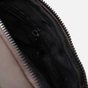 Повсякденна текстильна сумка кросбоді для жінок через плече Monsen 104483 бежевого кольору