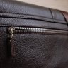 Функциональная мужская сумка-мессенджер с навесным клапаном из натуральной кожи флотар SHVIGEL (00798) - 9