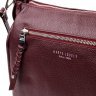 Стильна сумка жіноча з натуральної шкіри бордового кольору KARYA (2420869) - 4