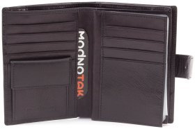 Мужское портмоне с обложкой для паспорта и документов Marco Coverna (18400)