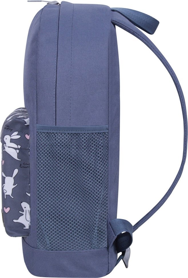 Модний сірий рюкзак із текстилю з принтом Bagland (55583)