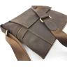 Чоловіча сумка месенджер коричневого кольору VATTO (11725) - 7