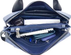 Стильная наплечная сумка из винтажной кожи с ручкой VATTO (11825) - 2